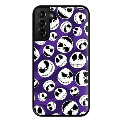 Skull Pattern Phone Case for Galaxy S21 Plus