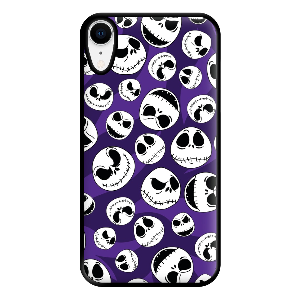 Skull Pattern Phone Case for iPhone XR