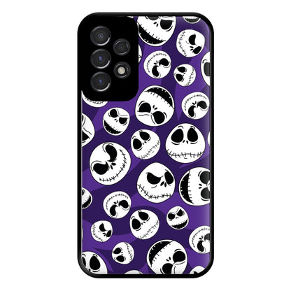 Skull Pattern Phone Case for Galaxy A53