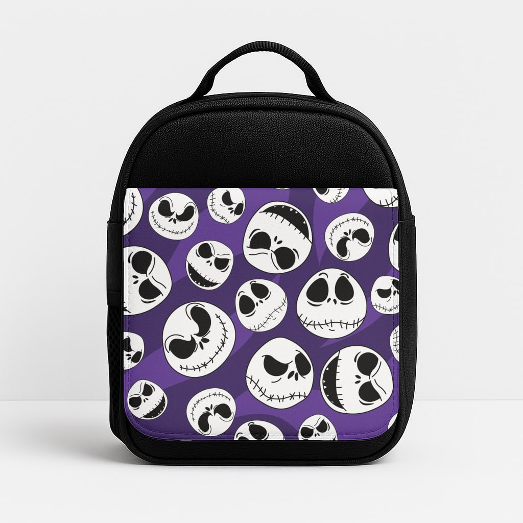 Skull Pattern Insulated Lunchbox