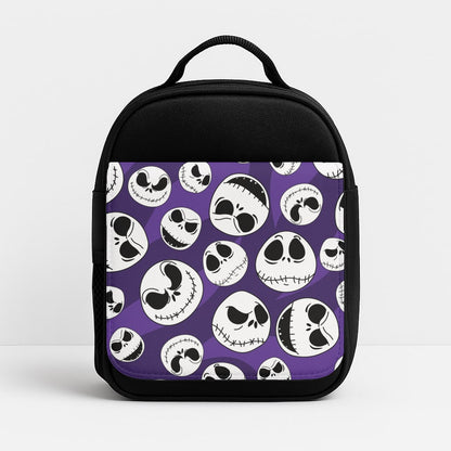 Skull Pattern Insulated Lunchbox