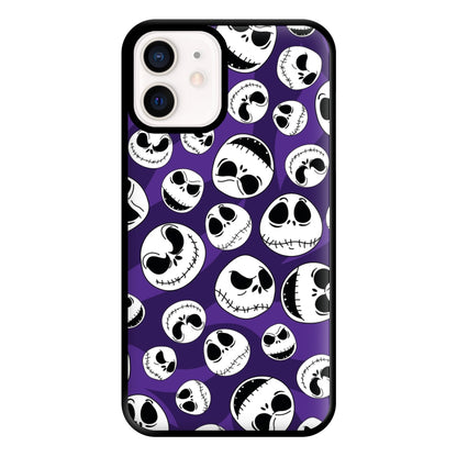 Skull Pattern Phone Case for iPhone 13 Mini