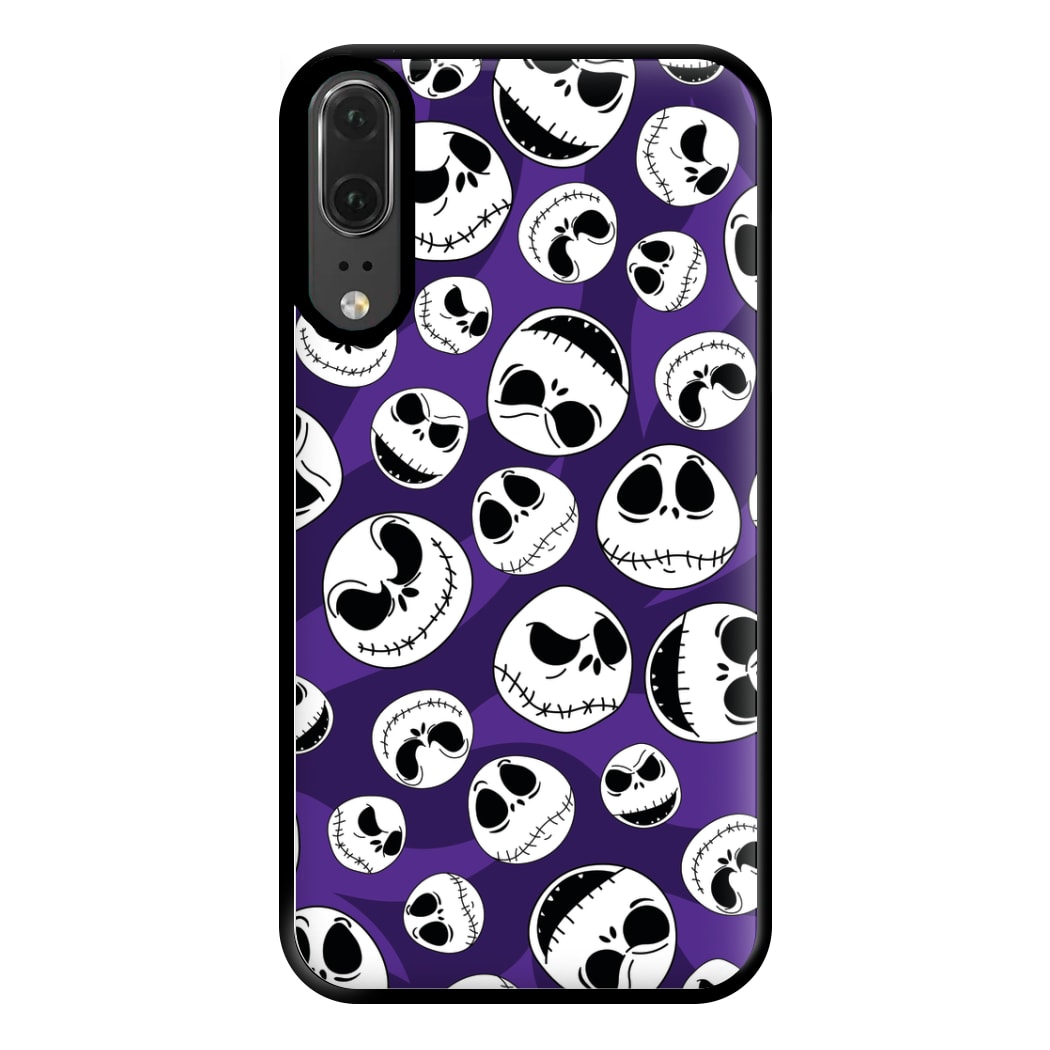 Skull Pattern Phone Case for Huawei P20