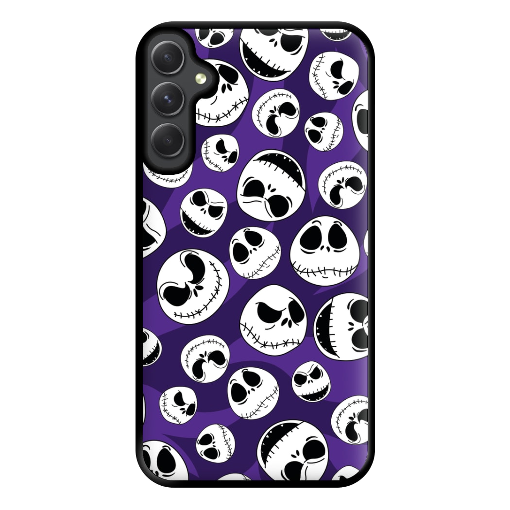 Skull Pattern Phone Case for Galaxy A34