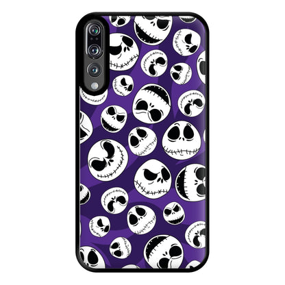 Skull Pattern Phone Case for Huawei P20 Pro