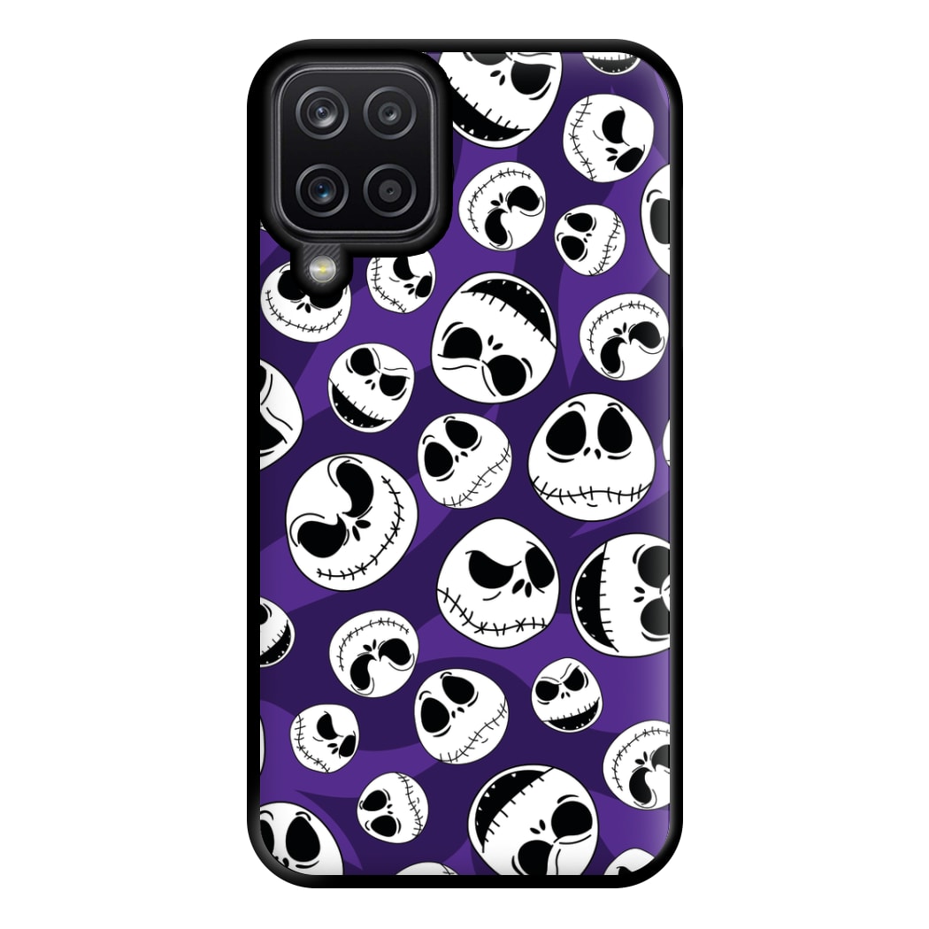 Skull Pattern Phone Case for Galaxy A12