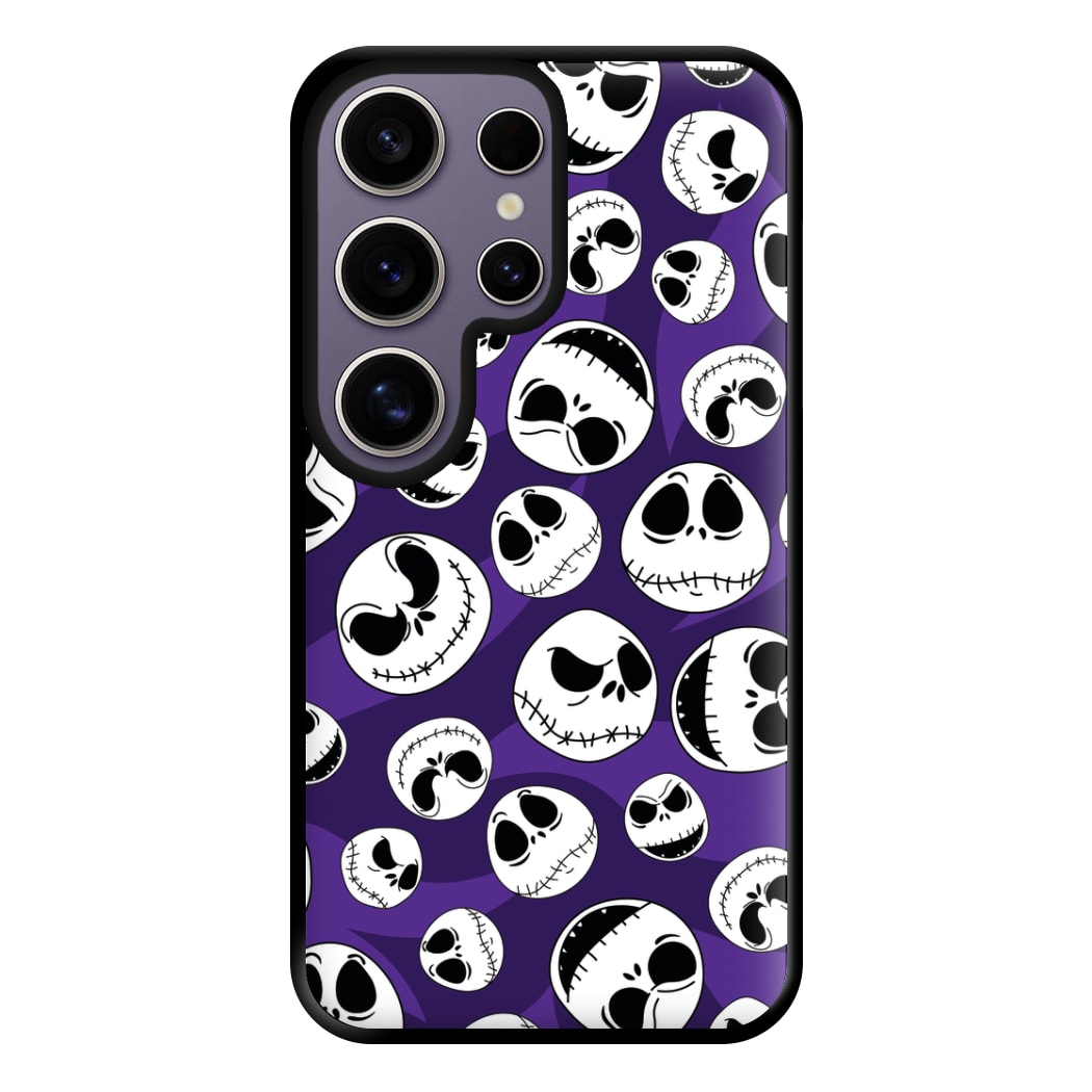 Skull Pattern Phone Case for Galaxy S25 Ultra