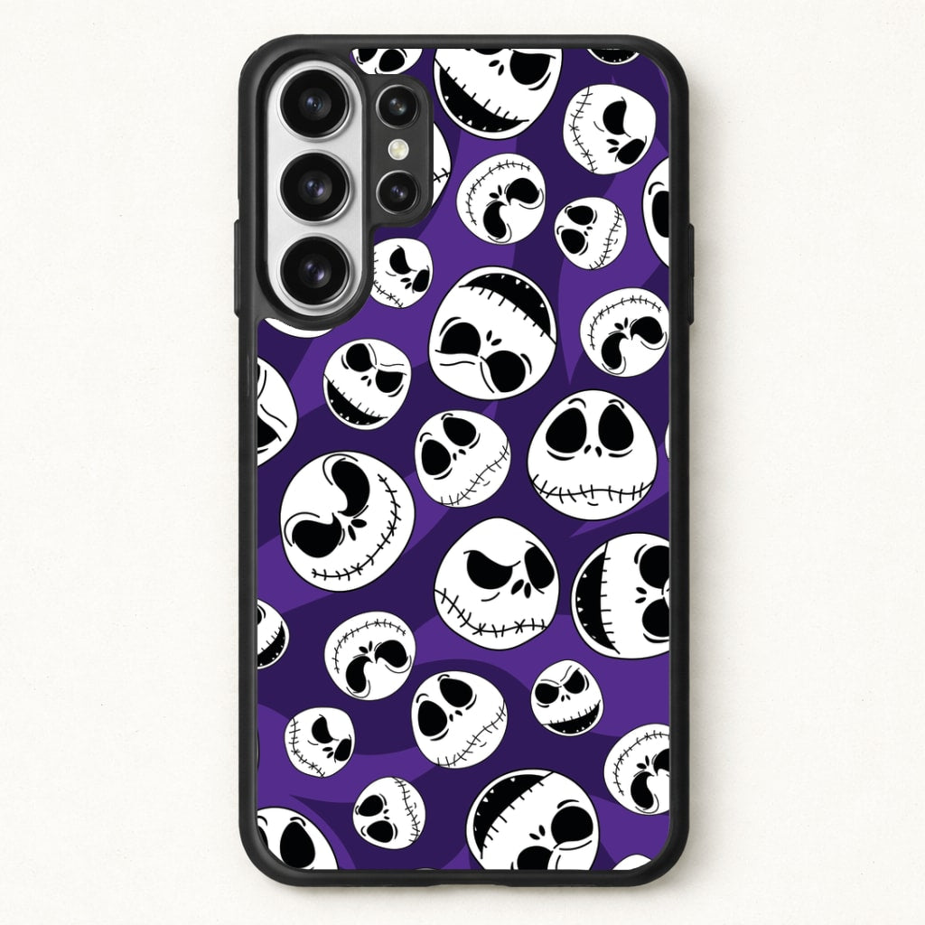Skull Pattern Phone Case for Galaxy S26 Ultra