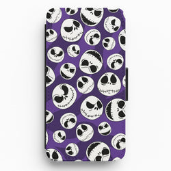 Skull Pattern Flip / Wallet Phone Case