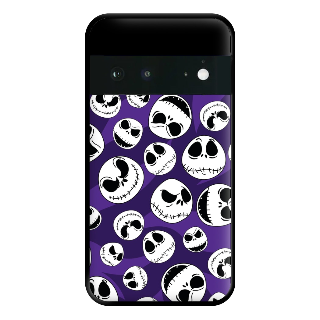 Skull Pattern Phone Case for Google Pixel 6a