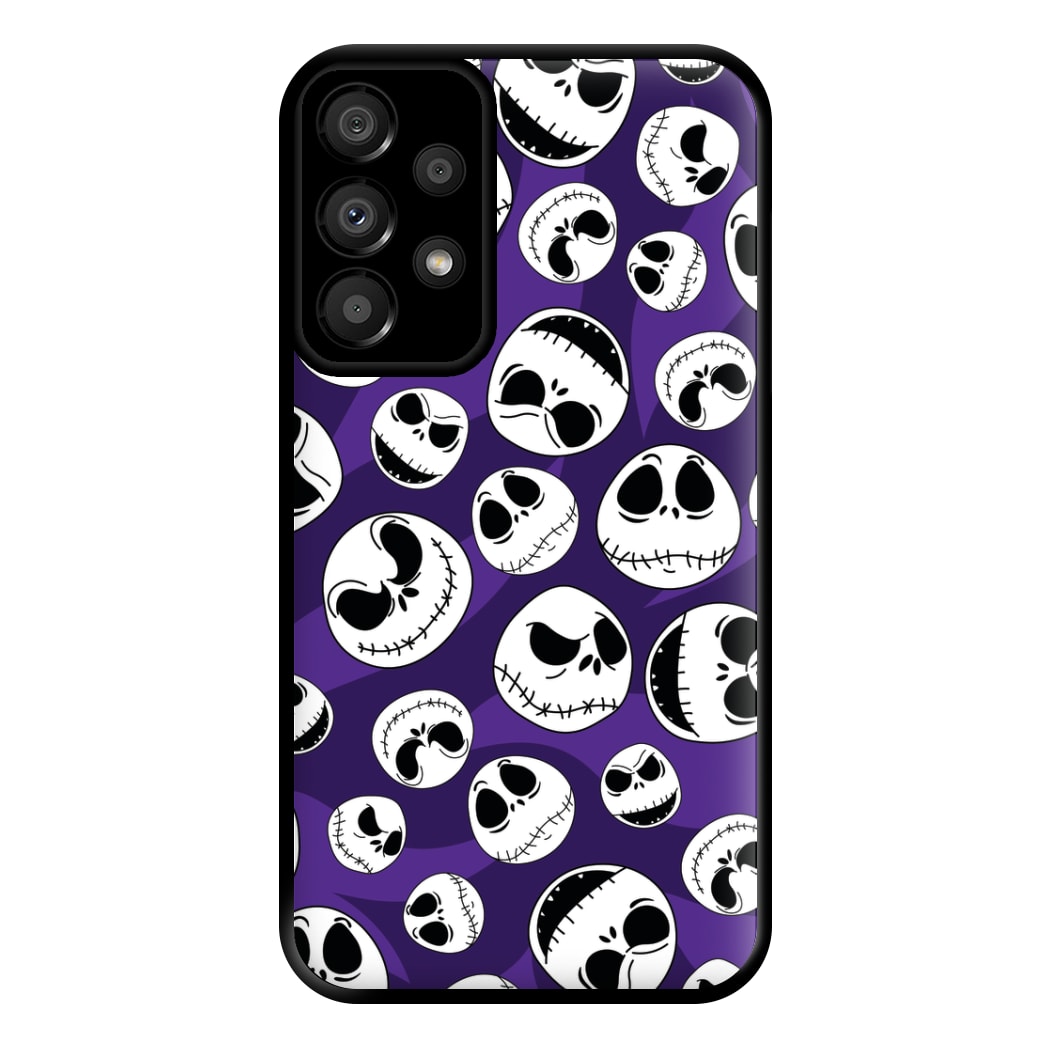 Skull Pattern Phone Case for Galaxy A33