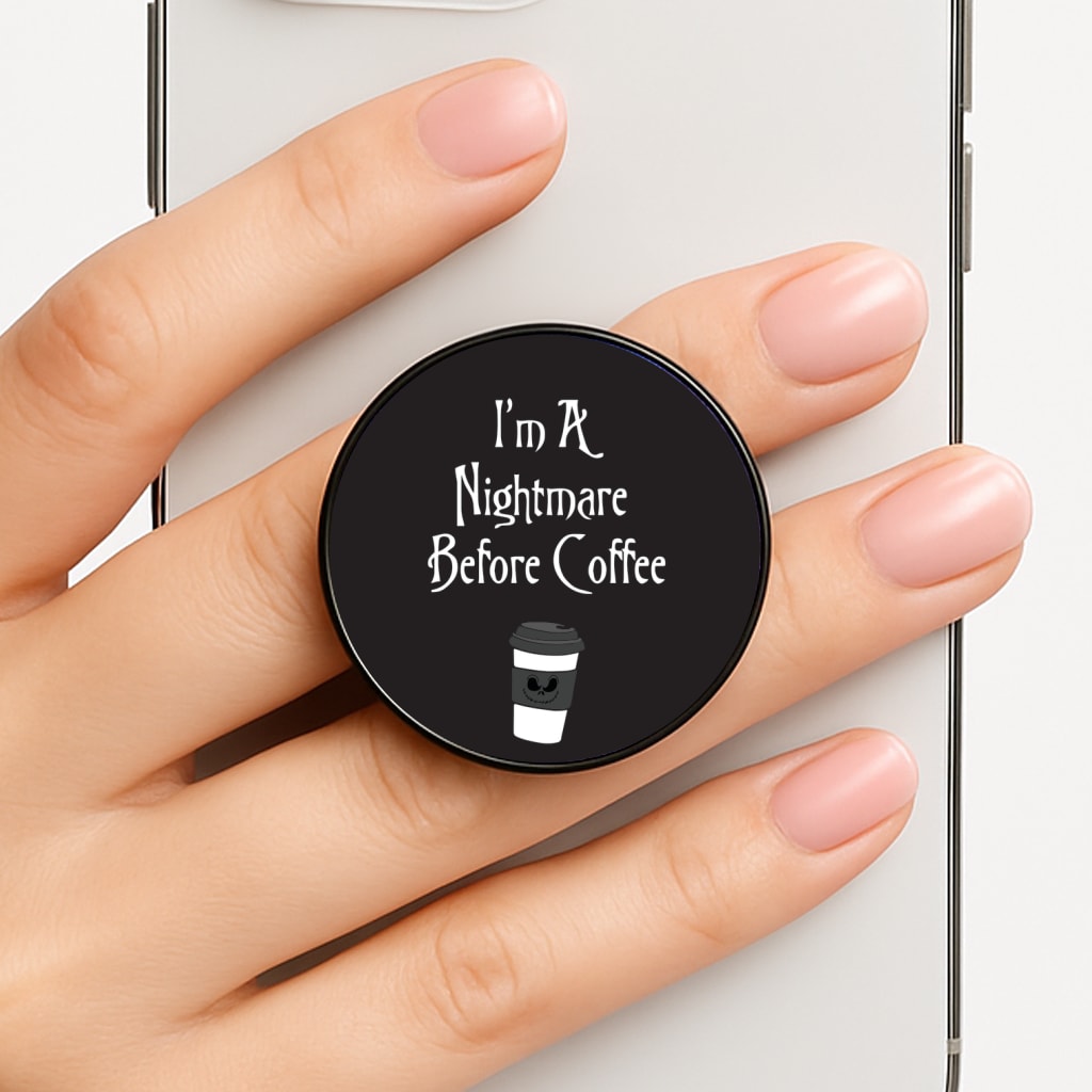I'm A Nightmare Before Coffee FunGrip