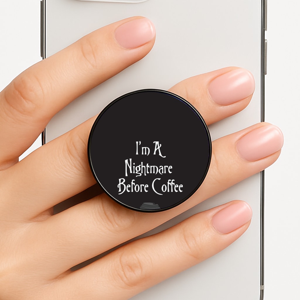 I'm A Nightmare Before Coffee FunGrip