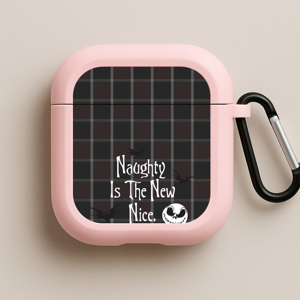 Naughty Is The New Nice Pink AirPods Case