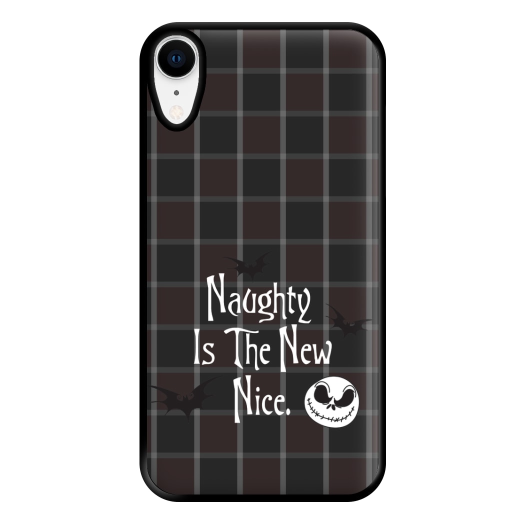 Naughty Is The New Nice Phone Case for iPhone XR