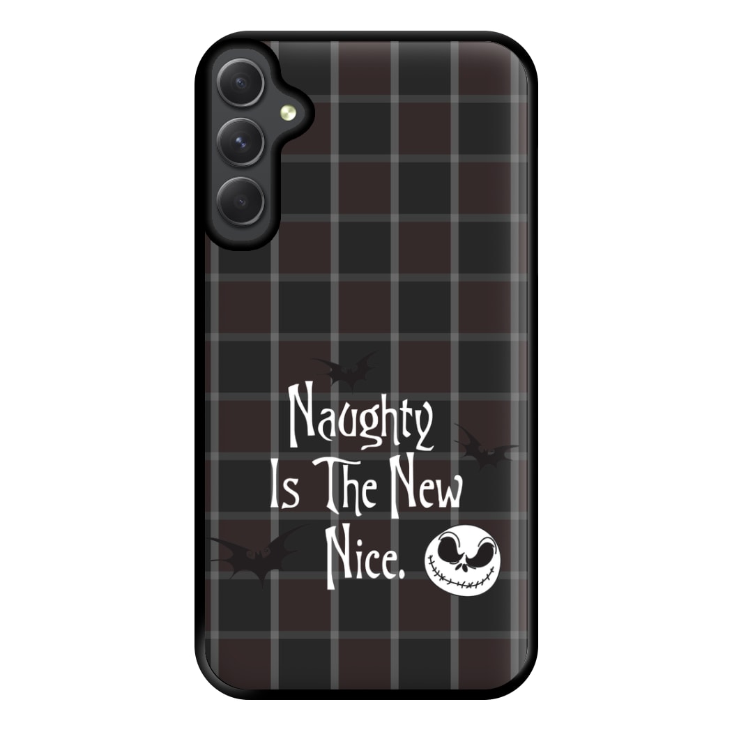 Naughty Is The New Nice Phone Case for Galaxy A54