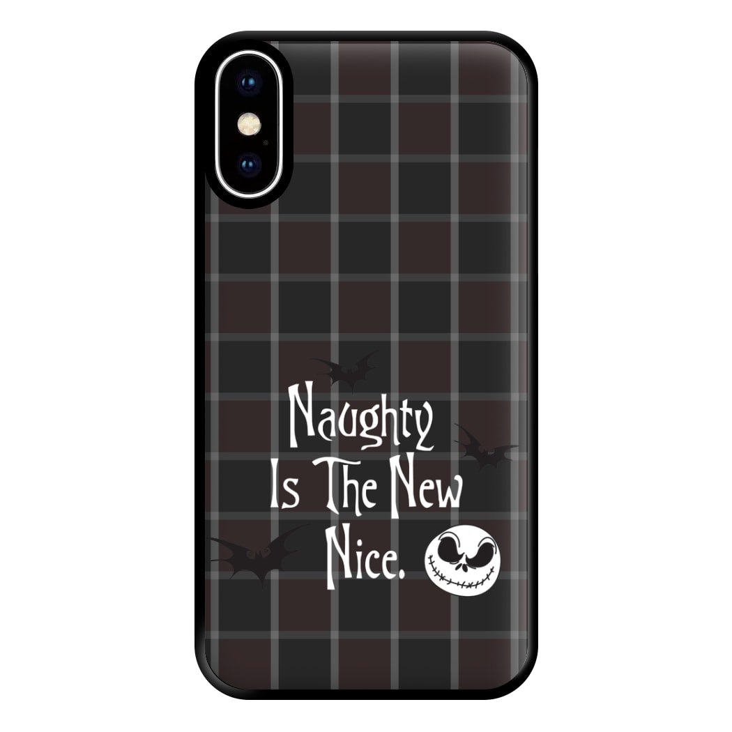 Naughty Is The New Nice Phone Case for iPhone XS Max