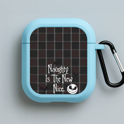 Naughty Is The New Nice Blue AirPods Case