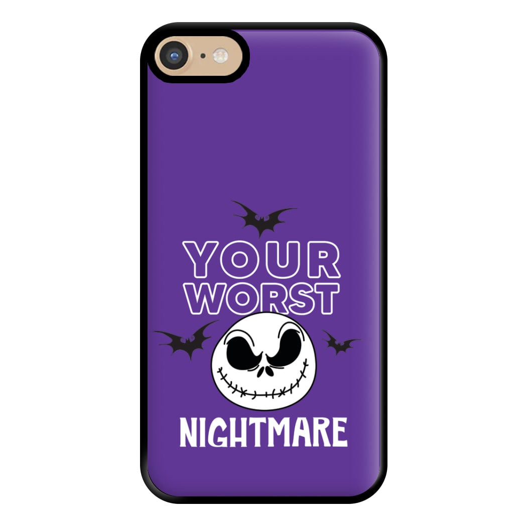 Your Worst Nightmare Purple Phone Case for iPhone 6 / 7 / 8 / SE