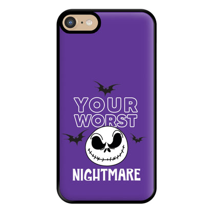 Your Worst Nightmare Purple Phone Case for iPhone 6 / 7 / 8 / SE