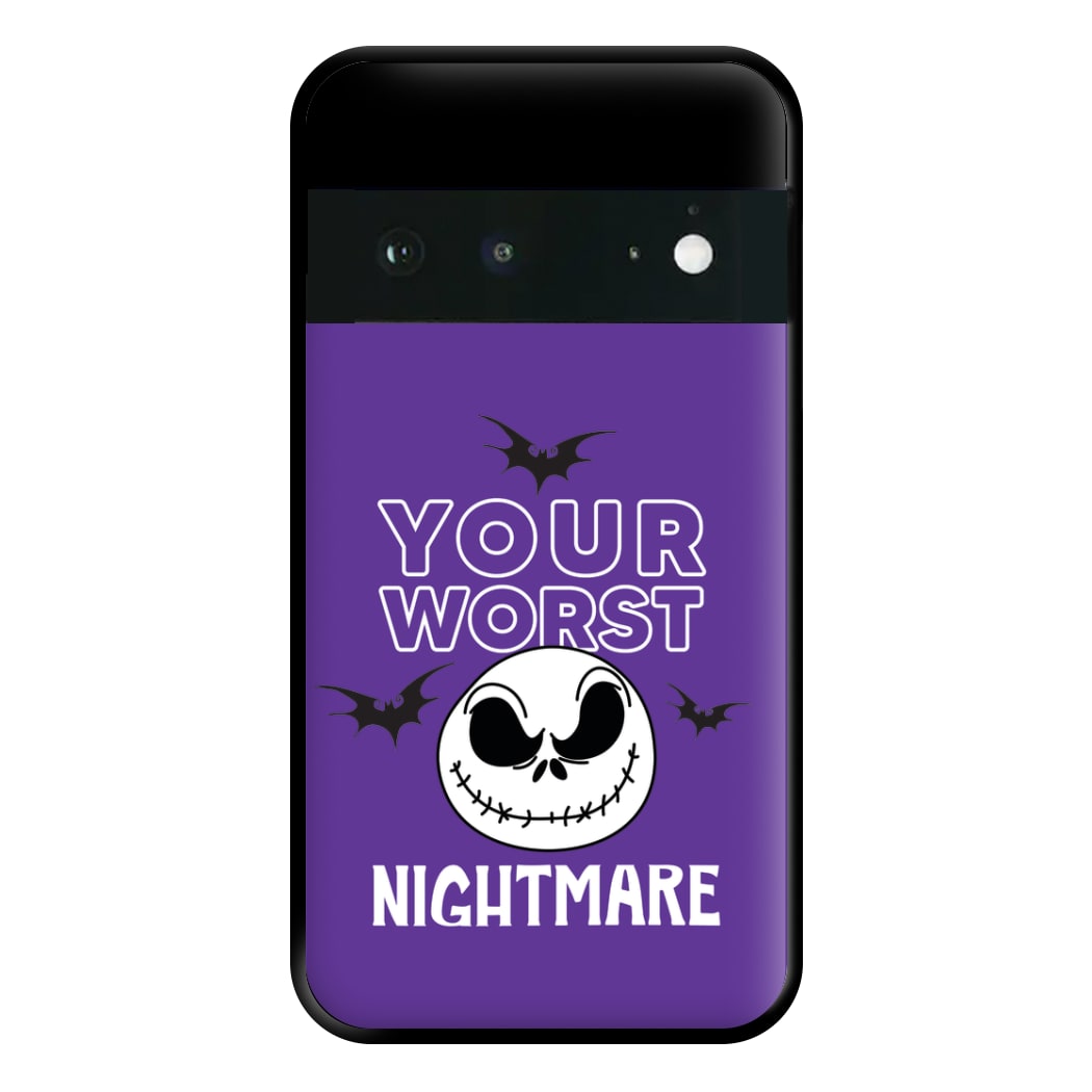 Your Worst Nightmare Purple Phone Case for Google Pixel 6a