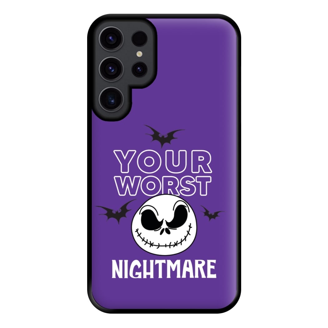 Your Worst Nightmare Purple Phone Case for Galaxy S23 Ultra