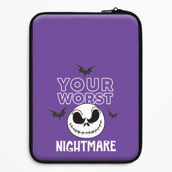 Your Worst Nightmare Purple Universal Laptop Sleeve