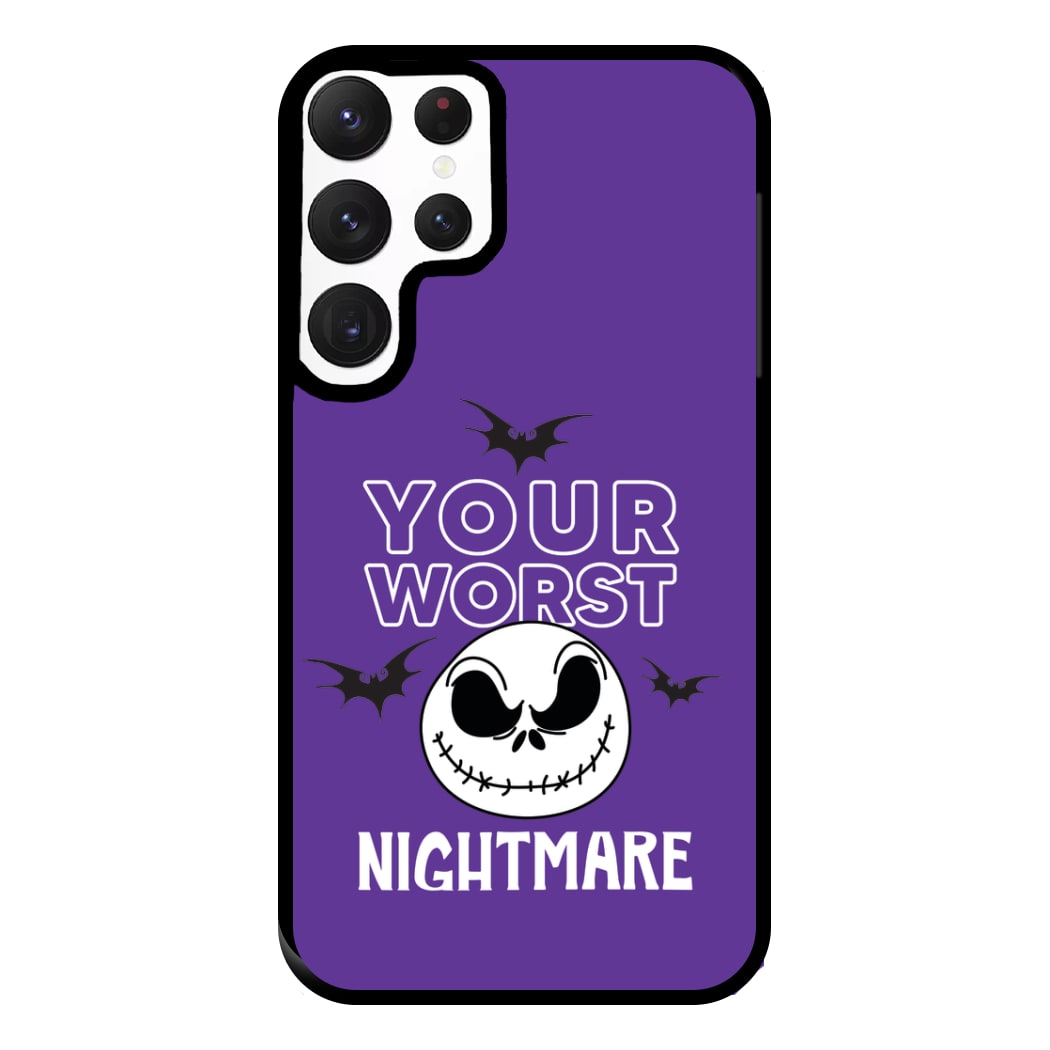 Your Worst Nightmare Purple Phone Case for Galaxy S22 Ultra