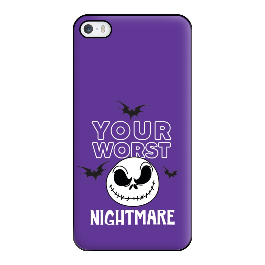 Your Worst Nightmare Purple Phone Case for iPhone 5 / 5s / SE 2016