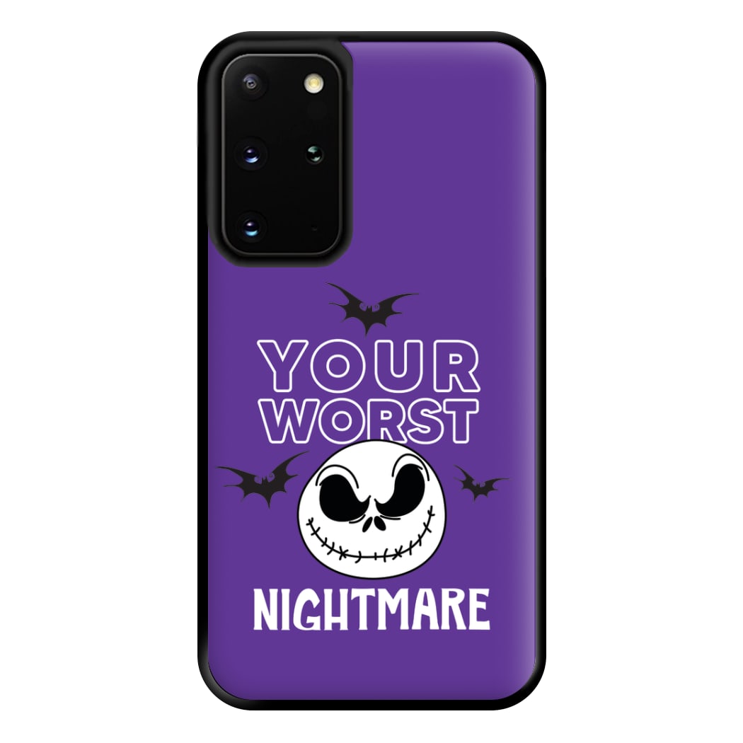 Your Worst Nightmare Purple Phone Case for Galaxy S20 Plus