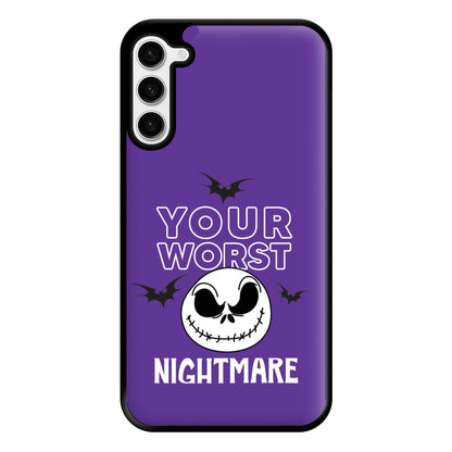 Your Worst Nightmare Purple Phone Case for Galaxy S23 Plus