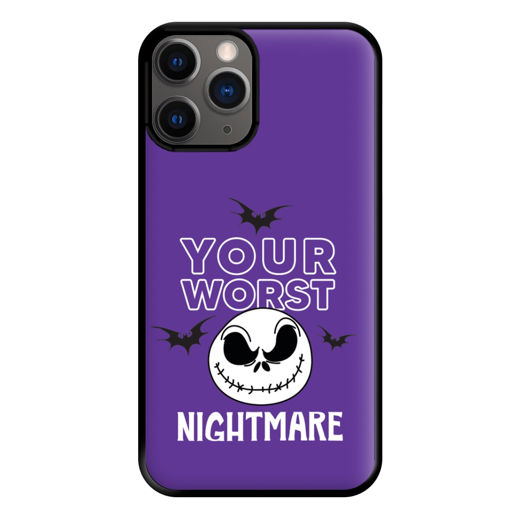 Your Worst Nightmare Purple Phone Case for iPhone 12 Pro Max