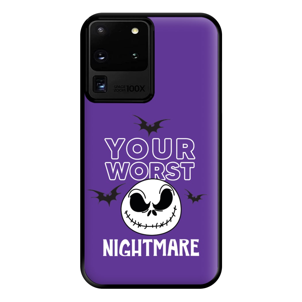 Your Worst Nightmare Purple Phone Case for Galaxy S20 Ultra