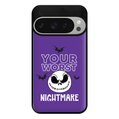 Your Worst Nightmare Purple Phone Case for Google Pixel 9 Pro XL