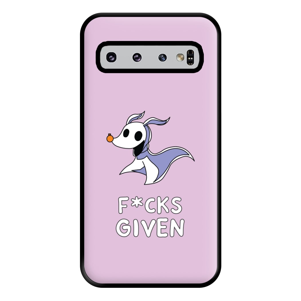 Zero F*cks Phone Case for Galaxy S10 Plus