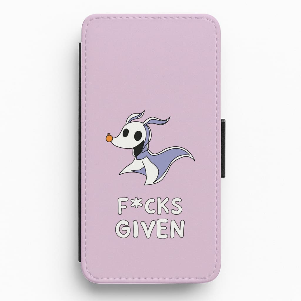 Zero F*cks Flip / Wallet Phone Case