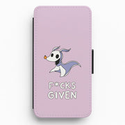 Zero F*cks Flip / Wallet Phone Case 1