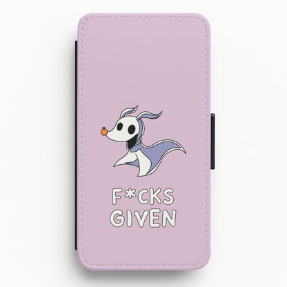 Zero F*cks Flip / Wallet Phone Case