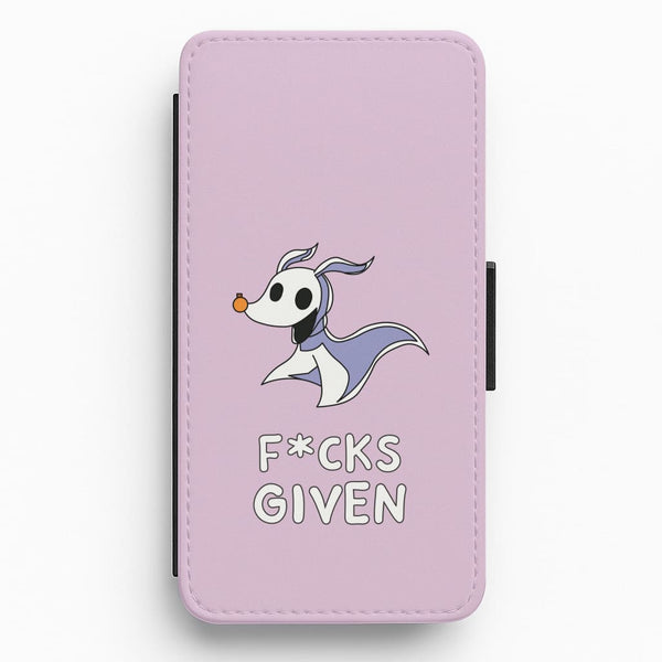 Zero F*cks Flip / Wallet Phone Case