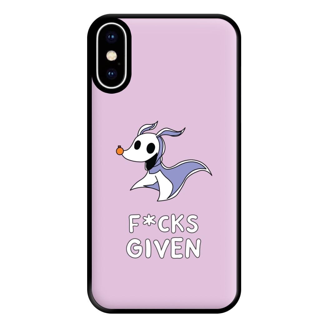 Zero F*cks Phone Case for iPhone XS Max