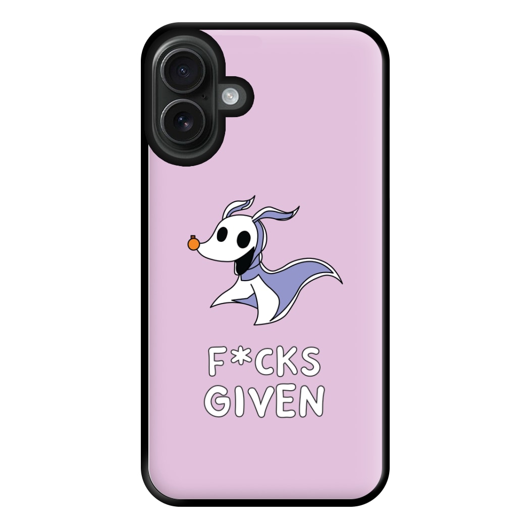 Zero F*cks Phone Case for iPhone 16 Plus