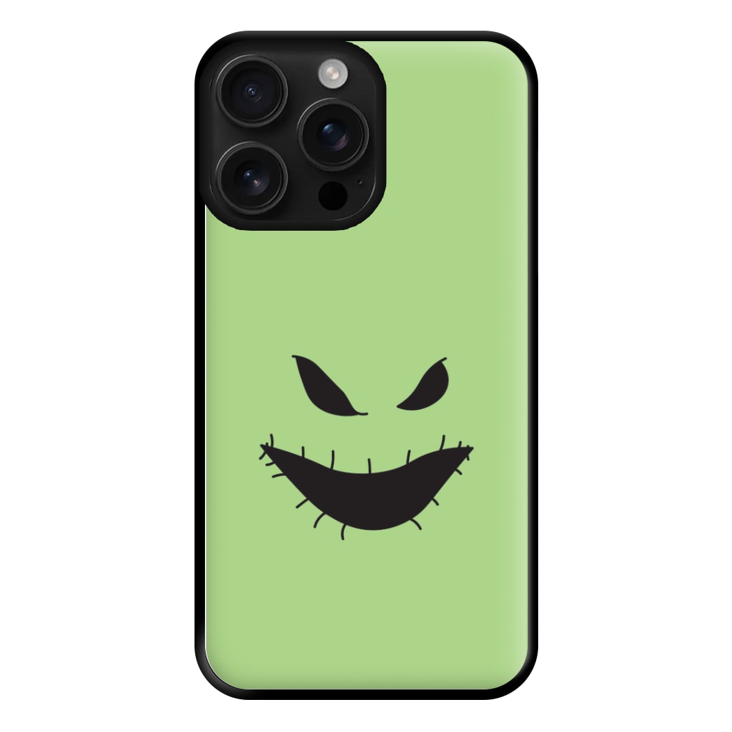 Green Face Phone Case