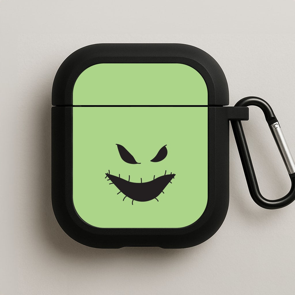Green Face AirPods Case