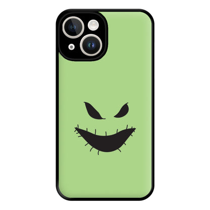 Green Face Phone Case for iPhone 14