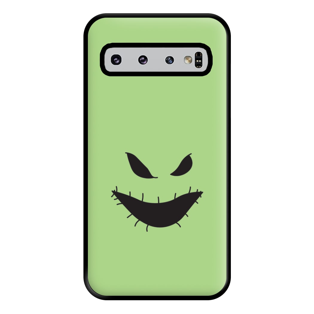 Green Face Phone Case for Galaxy S10 Plus