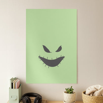Green Face Poster