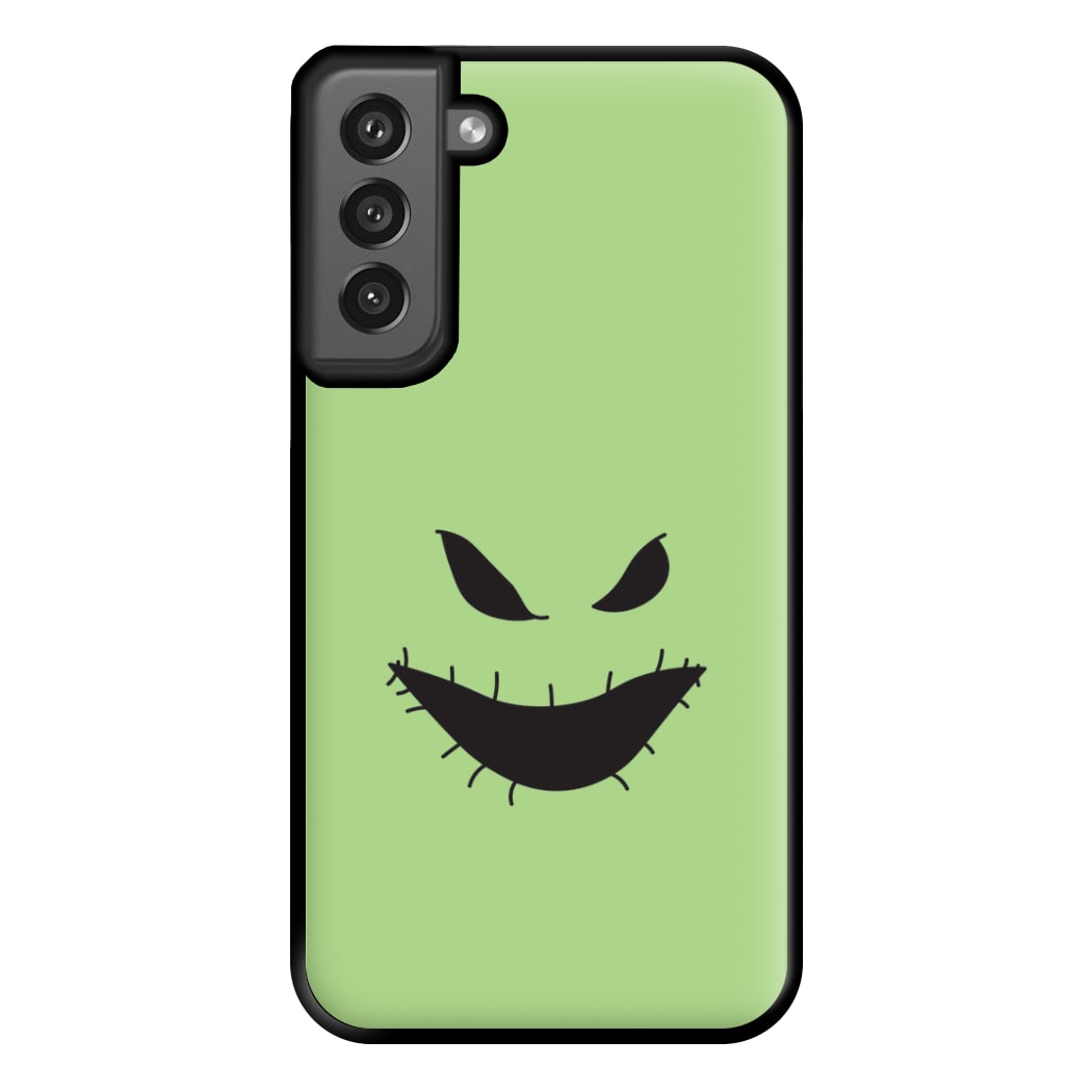 Green Face Phone Case for Galaxy S21FE