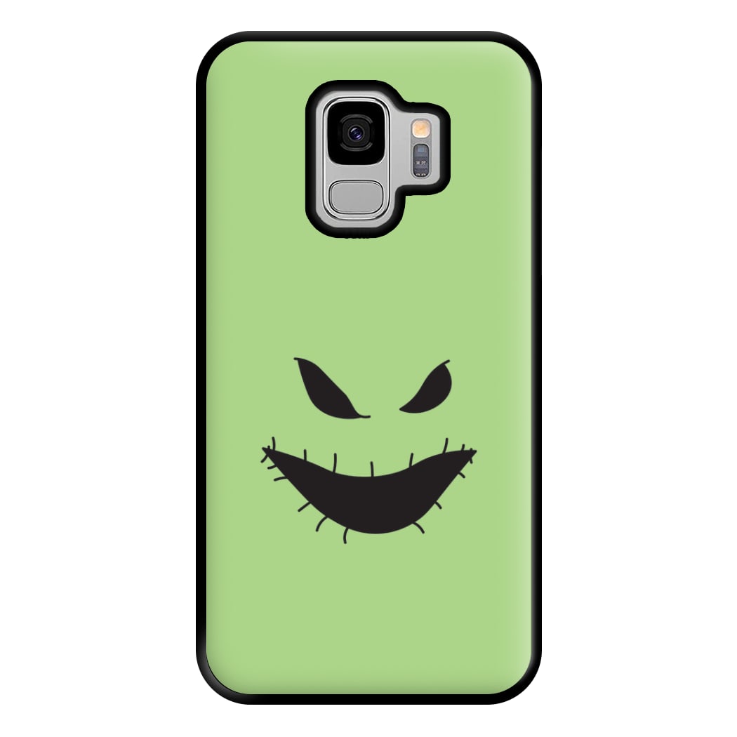 Green Face Phone Case for Galaxy S9 Plus