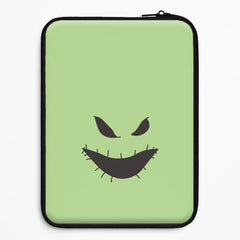 Green Face Laptop Sleeve