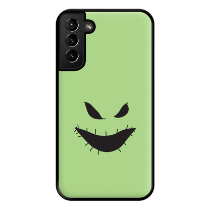 Green Face Phone Case for Galaxy S21 Plus